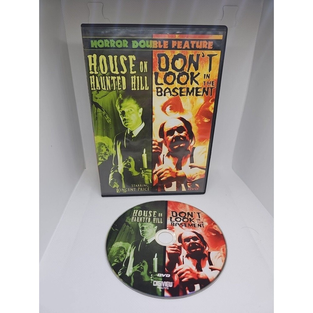 House on Haunted Hill & Dont Look in the Basement DVD 2006 Vincent Price